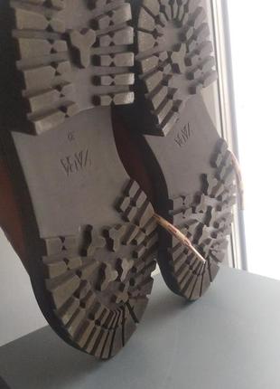 Кожаные ботинки евро / деми