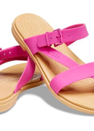 Сандалі crocs tulum toe, w7, w9