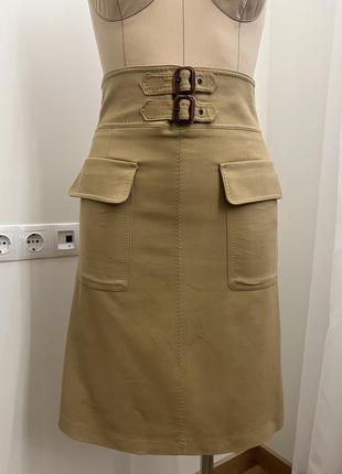 Спідниця-міді з високою посадкою