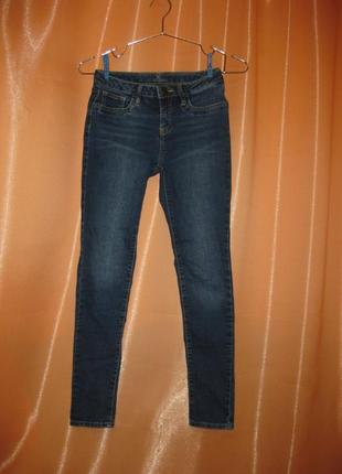 Классные джинсы скины лосины 150-64 gap kids км1289 ххs маленький размер зауженные тянутся в обтяжку1 фото