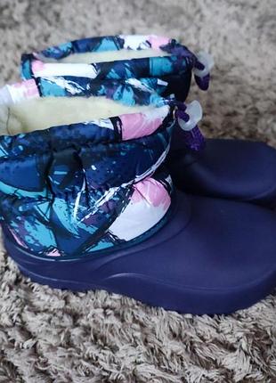 Дутики, сапожки gipani (гипанис) на девочку, на мальчика, низ ева 30-36р