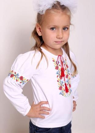 Блуза, вышиванка для девочки4 фото