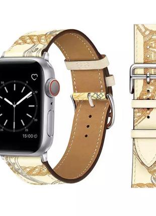 Кожаный ремешок для apple watch1 фото