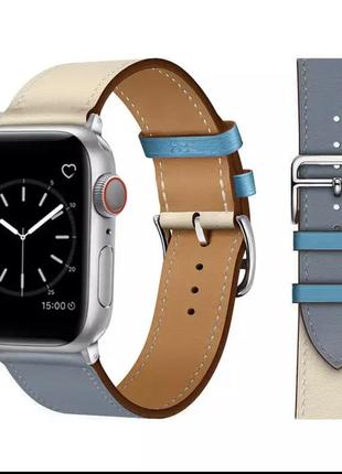 Шкіряний ремінець для apple watch1 фото