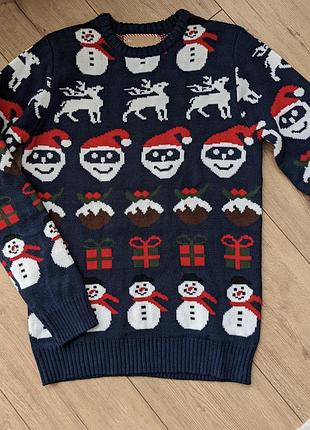 Свитер/светрик новогодний/ новорічний светрик