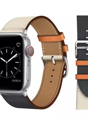 Шкіряний ремінець для apple watch1 фото