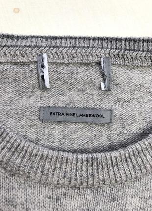 Мужской шерстяной свитер премиум качества marks and spenser3 фото