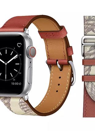 Кожаный ремешок для apple watch
