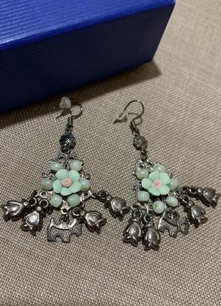 00348/6 серьги винтаж