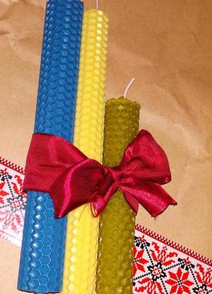 Набір натуральних свічок