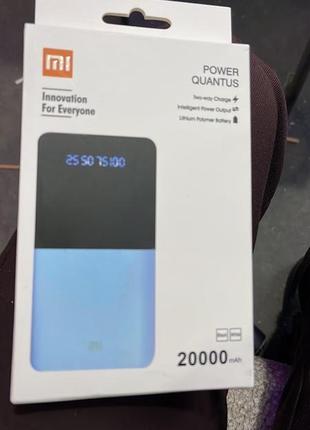 Павербанк powerbank xiaomi 20000 mah