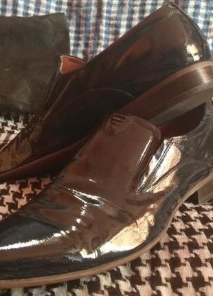 Туфлі basconi темно сині