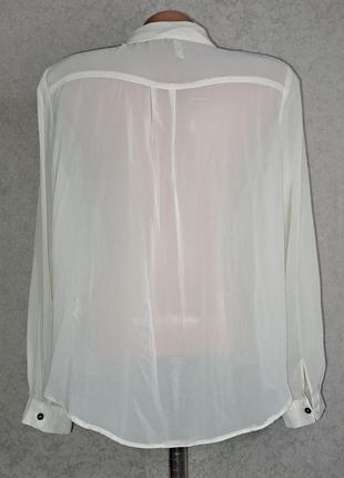 Стильна нюдова блузка4 фото