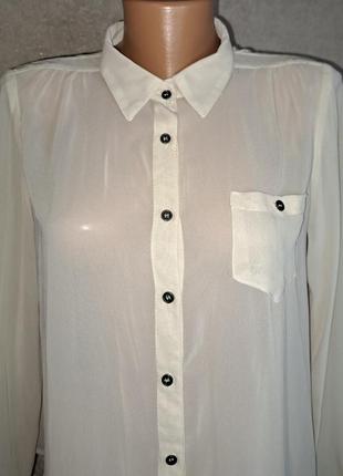 Стильна нюдова блузка2 фото