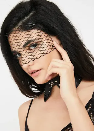 Маска на лицо bijoux indiscrets виниловая, клеевое крепление, без завязок карнавальная