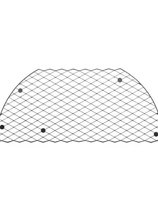 Маска на лицо bijoux indiscrets виниловая, клеевое крепление, без завязок карнавальная