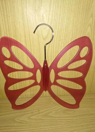 Вешалка для шарфов бабочка, органайзер для шарфов