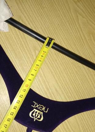 Вешалка бархатная next