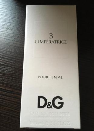 3 l'imperatrice dolce&gabbana 100ml императрица женские духи імператриця жіночі парфуми стійкі1 фото