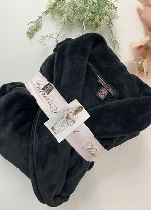 Плюшевий халат victoria's secret short cozy robe2 фото