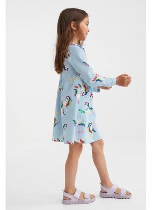 Дитяча трикотажна сукня плаття cool h&m на дівчинку 760513 фото
