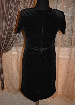 Велюровое бархатное платье, розы 3d, martinelli3 фото