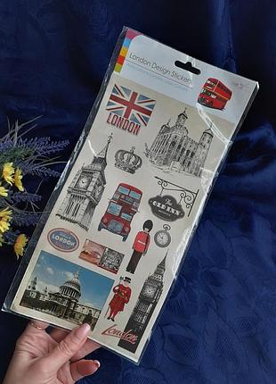 London 🏰 design stickers autocollant винтаж наклейки авто стикеры подборка лондон