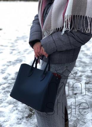 Кожа кожаная сумка на длинной ручке cross-body сумочка трендовая и стильная кроссбоди5 фото