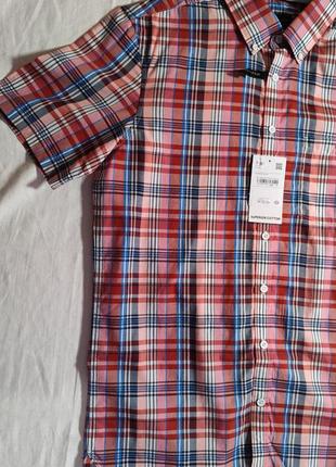 Чоловіча сорочка з короткими рукавами westbury, розмір s, 100% бавовна3 фото