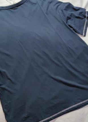 Мужской комплект футболка и шорты royal class, размер xxl, темно синий3 фото