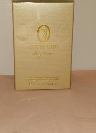 Trussardi my name. парфюм для женщин 50ml.