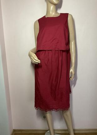 Нове бавовняне цікаве плаття/ xl/ brend mini & berry