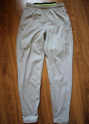 Спортивные штаны на микрофлисе nike f.c. football pants - grey3 фото