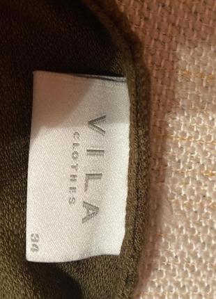 Неймовірна натуральна сукня, vila clothes xs ,хакі, лялькова,шарова,долстайл8 фото