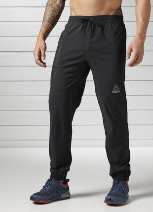Спортивные брюки reebok elite woven m