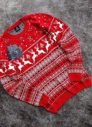 Новорічний светр з оленями 🦌4 фото