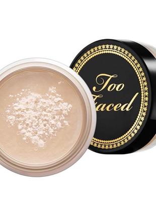 Прозора пудра для обличчя too faced born this way ethereal setting powder