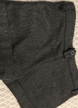 Теплі шорти з карманами «topshop» 38р2 фото