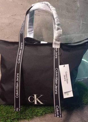 Сумка жіноча calvin klein. шоперка.