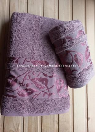 Cestepe vip cotton. рушники. комплект махрових рушників.