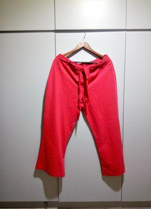 Sale! l-xl р спортивные штаны укороченные, хлопок, benetton
