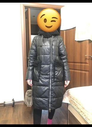 Зимнее пальто пуховик куртка8 фото