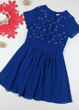 Нарядное платьице от french connection 10-11 лет, 140-146 см.