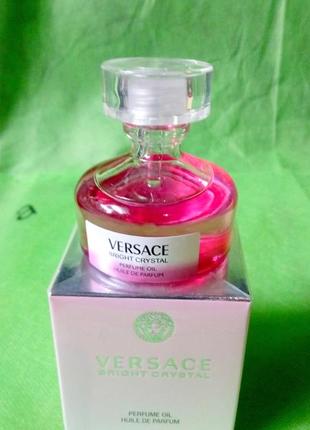 Versace bright crystal✨huile de parfum 20 ml олія оригінал7 фото
