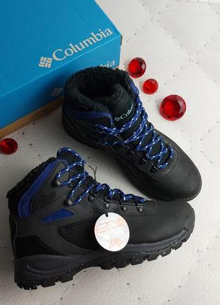 Columbia оригинал водостойкие зимние трекинговые ботинки newton ridge9 фото