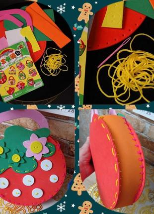 🌹набір для творчості, сумка дівчинка 🌹подарунки дітям