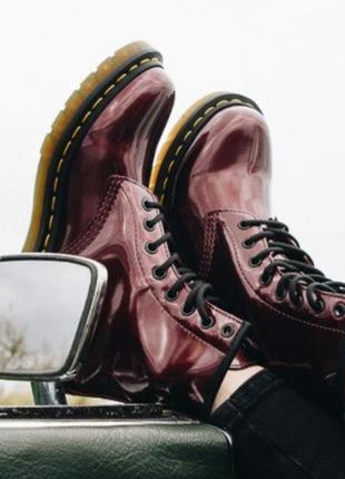 Оригинал dr. martens 1460 vegan cherry chrome веган ботинки демисезон —  цена 3900 грн в каталоге Сапоги ✓ Купить женские вещи по доступной цене на  Шафе | Украина #109521756