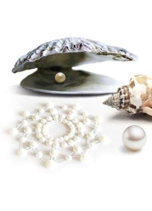 Пэстис из кристаллов bijoux indiscrets - mimi pearl, украшение на грудь3 фото