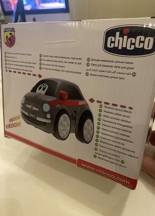 Машинка chicco fiat 500 abarth turbo touch (07331.00)3 фото