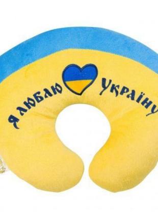Подушка "i love ukraine"1 фото